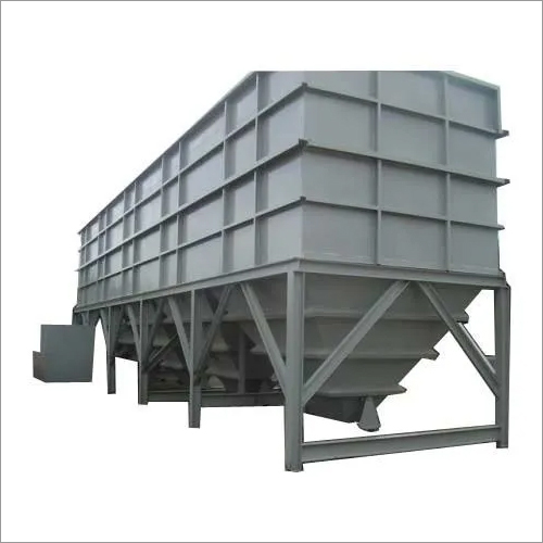Industrial Storage Hopper Bin - Alloyed Metal, Various Sizes Available | Industrial Application, Corrosion and Rust Resistant Design