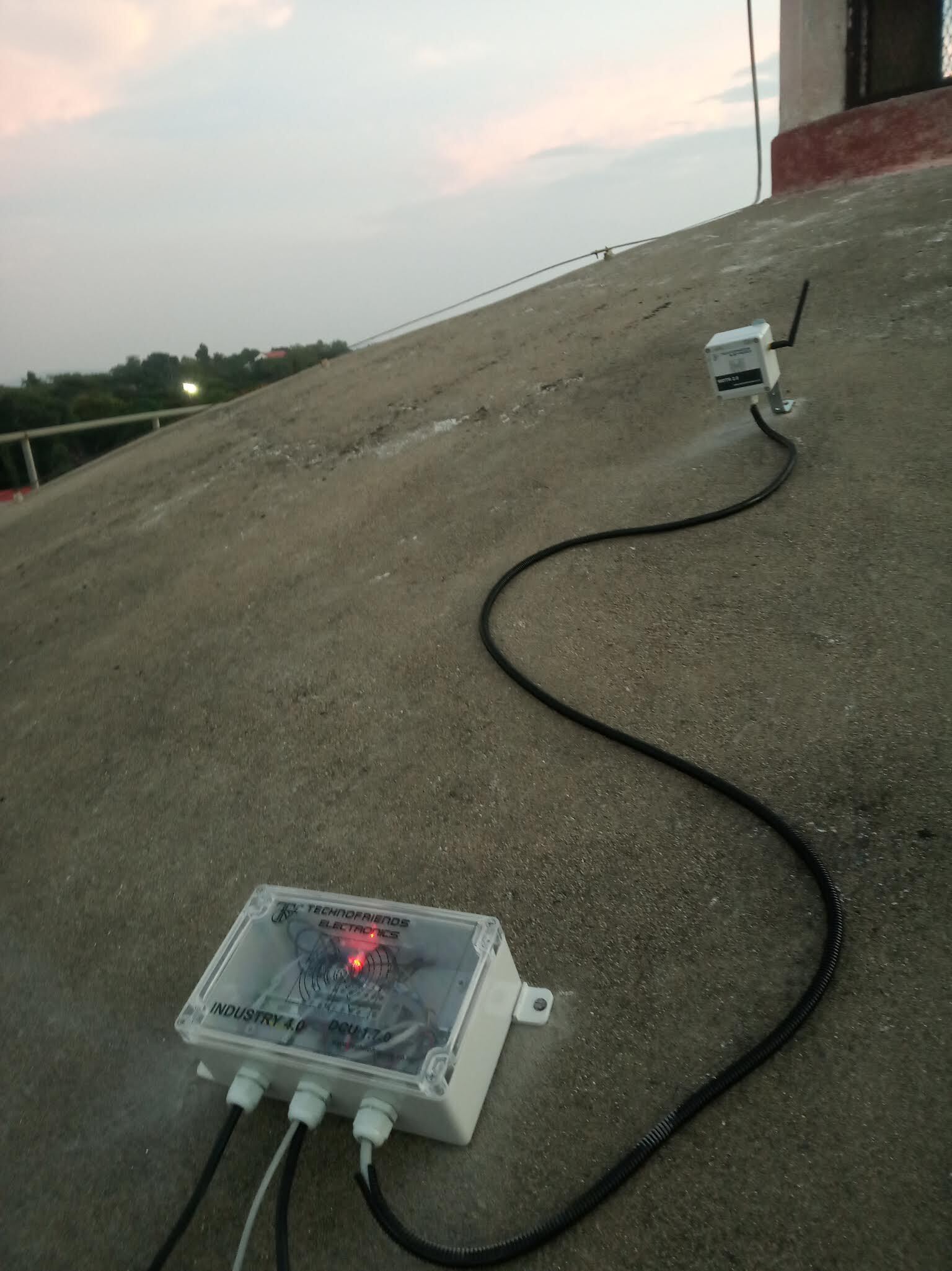 Wireless Water Level Monitoring - Application: Industrial