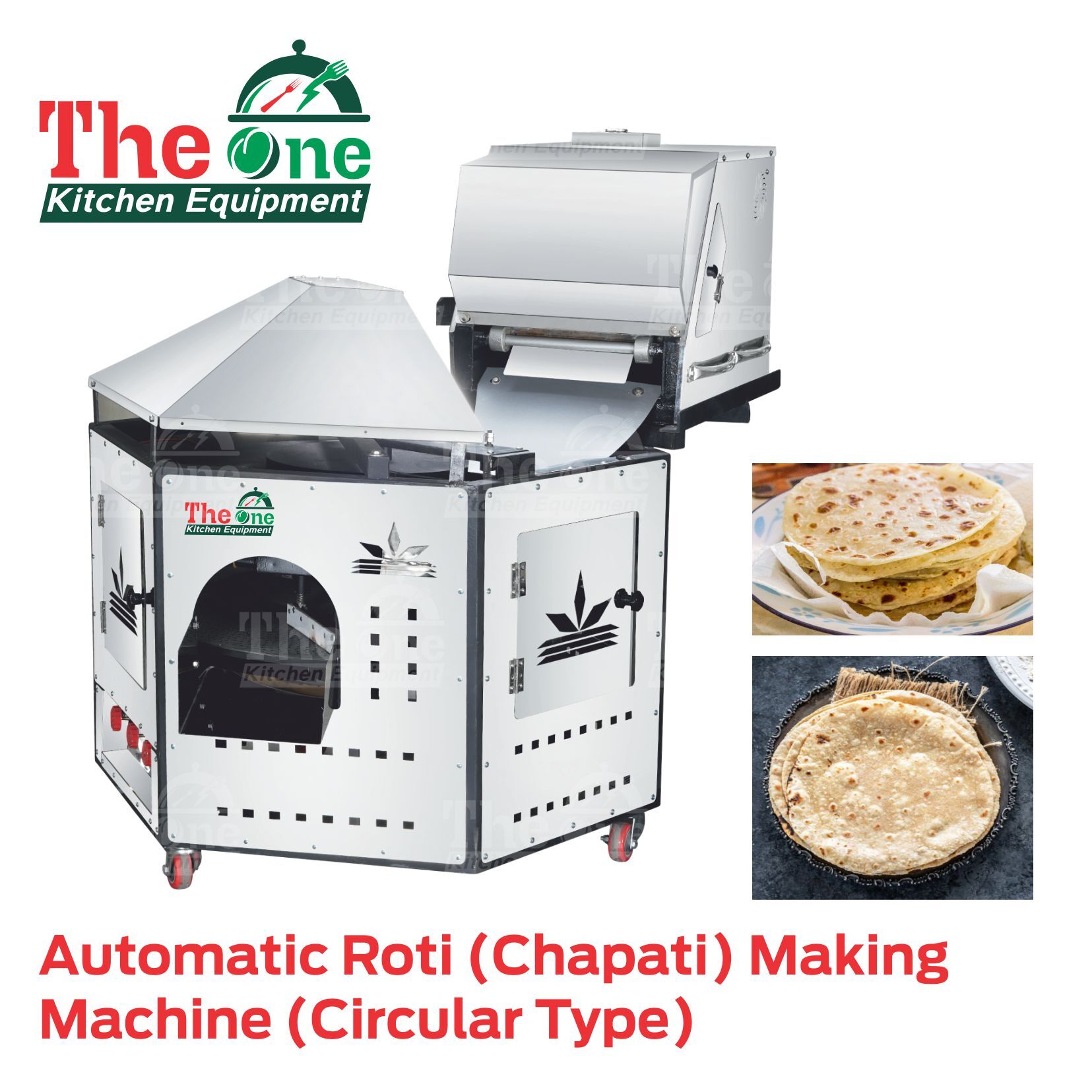 Automatic Chapati Making Machine Capacity: 800-1000 Pcs Kg/hr