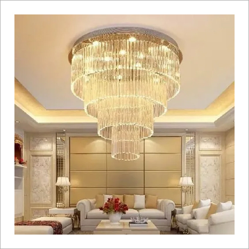 फैंसी चंदेलियर लाइट एप्लीकेशन: घर