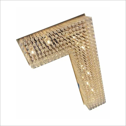 एल शेप सीलिंग चंदेलियर एप्लीकेशन: घर