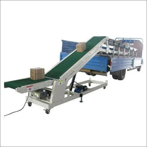 मेटल टेलीस्कोपिक टाइप ट्रक लोडिंग कन्वेयर