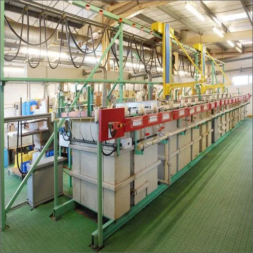 Mild Steel Automatic Plating Plant - 1.5 Ton, 380 Volt | Semi Automatic, 400 m3/hr Capacity, Corrosion Resistant