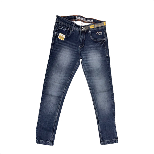 ब्लैक मेन फॉर्मल वियर डेनिम जींस