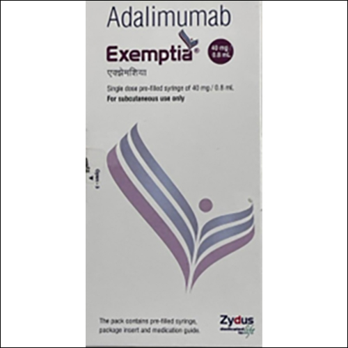 अडालिमुमाब एक्जेप्टिया 40 मिलीग्राम टैबलेट वयस्कों के लिए उपयुक्त