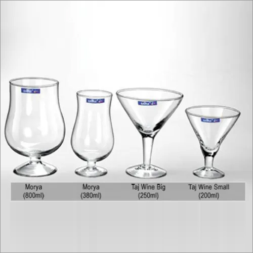 Glass - 380ml Capacity | Transparent Design, Premium Quality Material