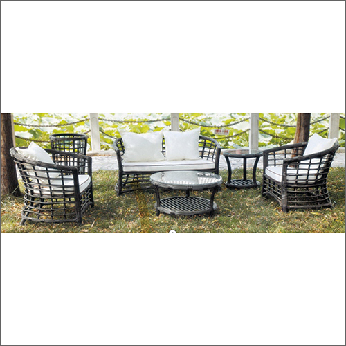 Durable Outdoor 3 Seater Wicker Sofa Set