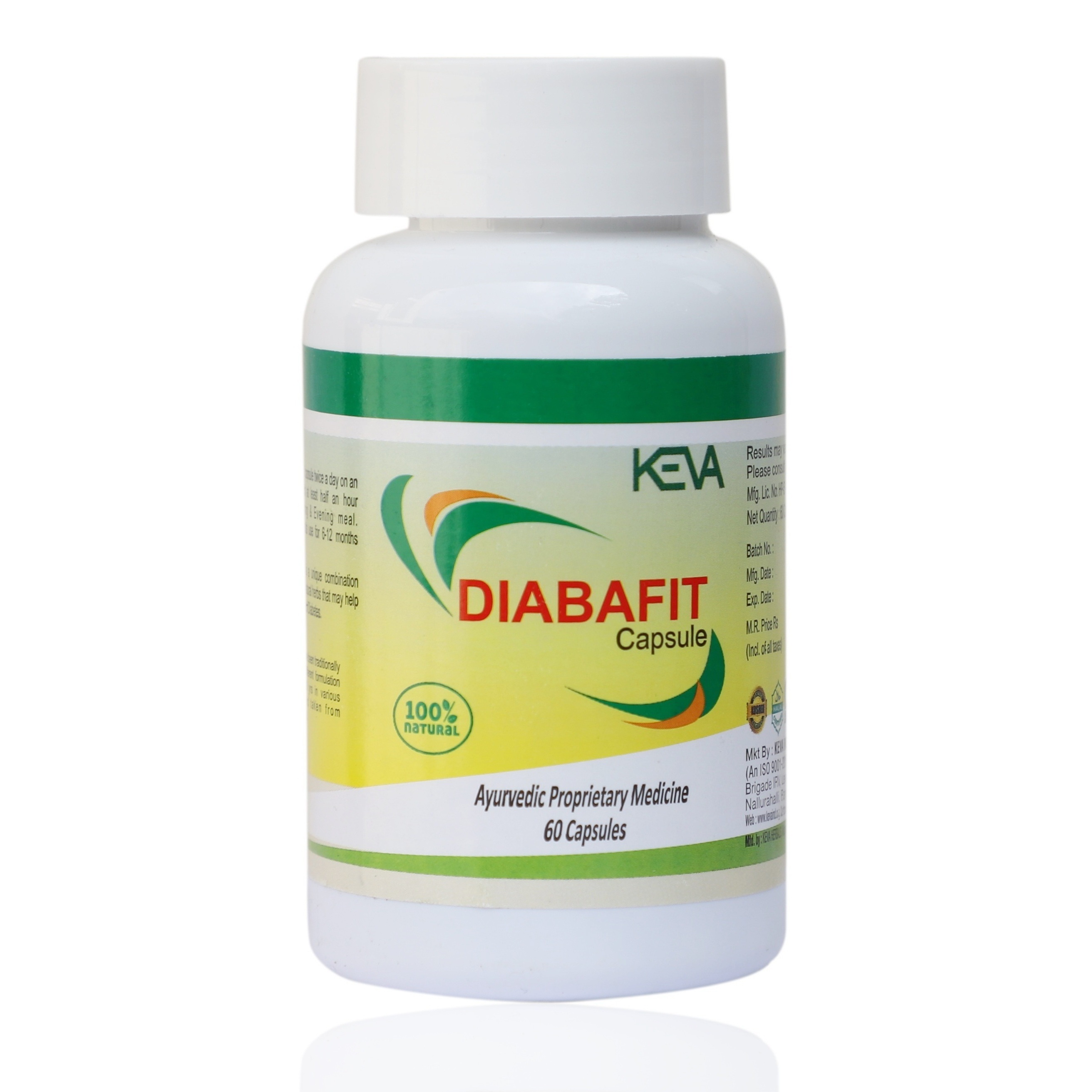Diabafit Capsules Age Group: For Adults