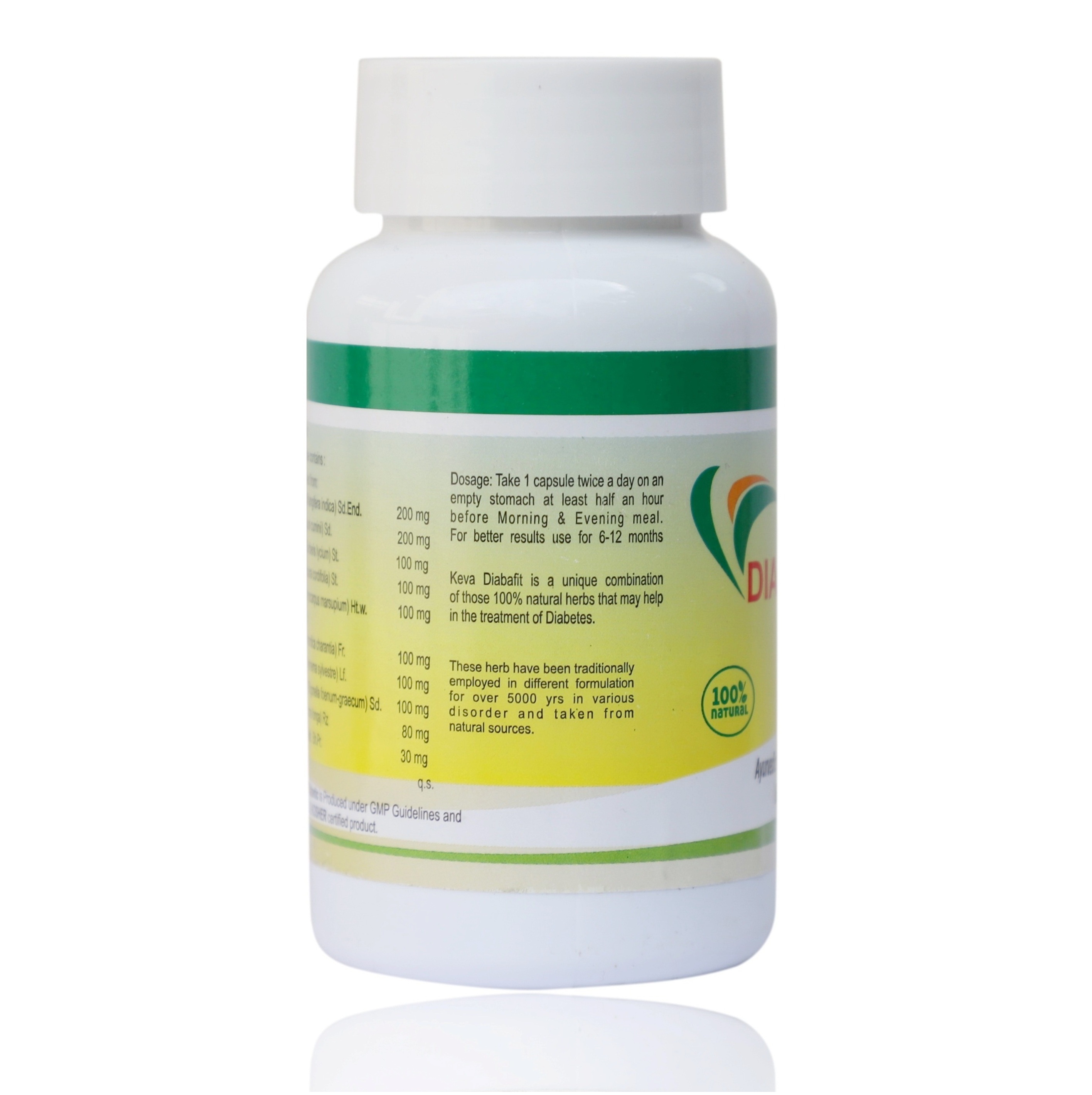 Diabafit Capsules Age Group: For Adults