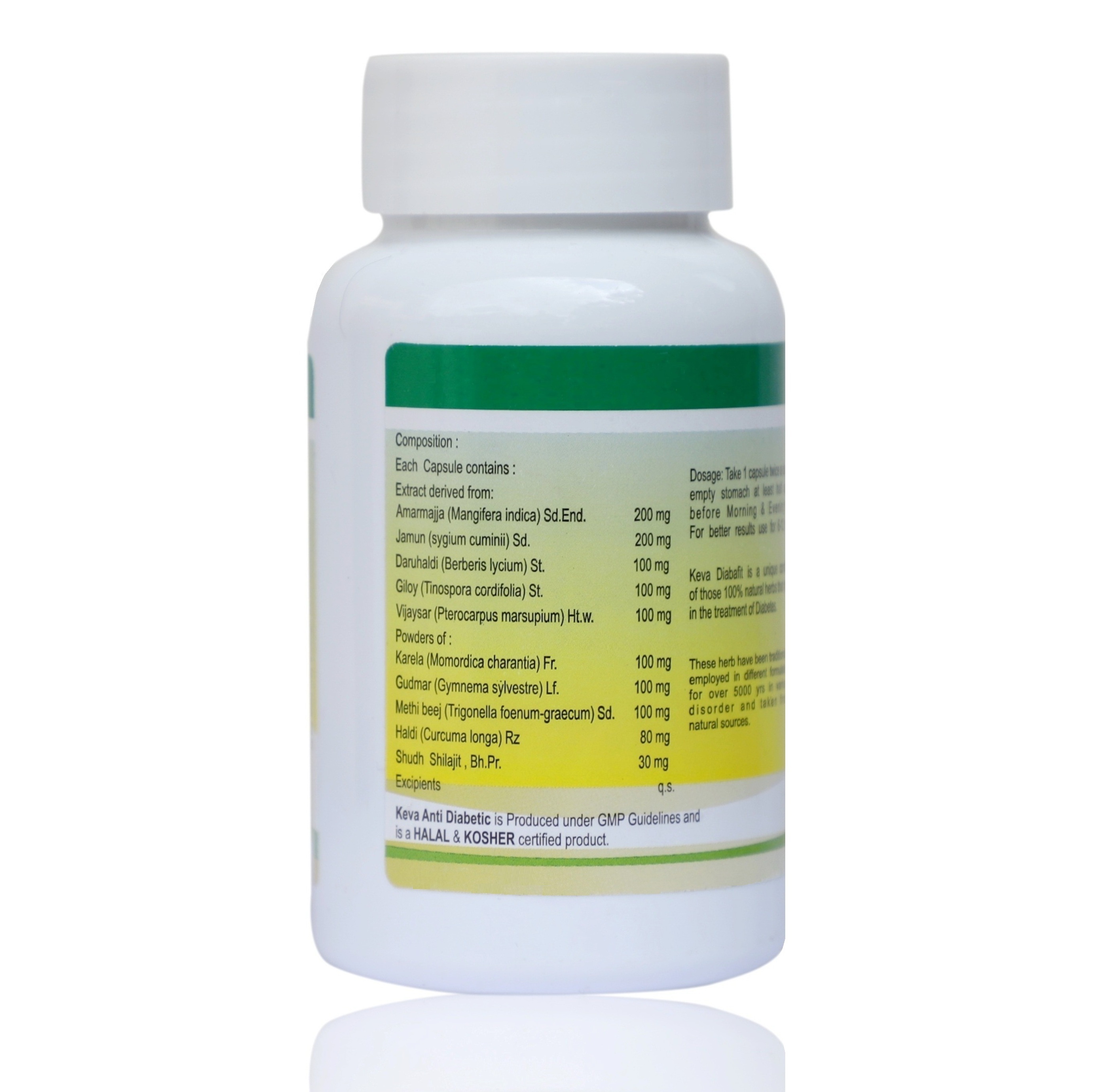 Diabafit Capsules Age Group: For Adults