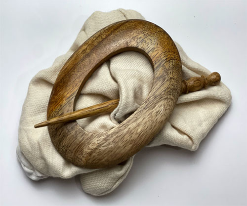 Wooden Shawl Pins Gender: Women