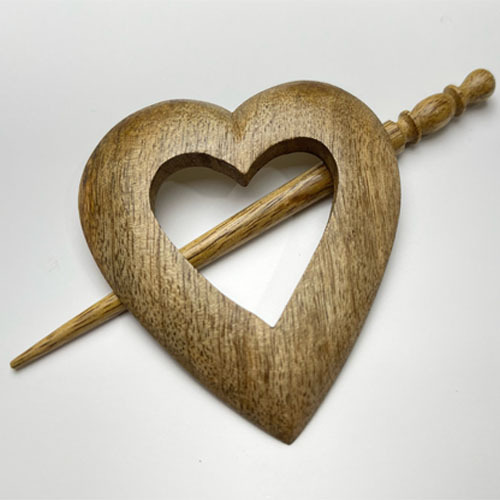 Wooden Shawl Pins Gender: Women