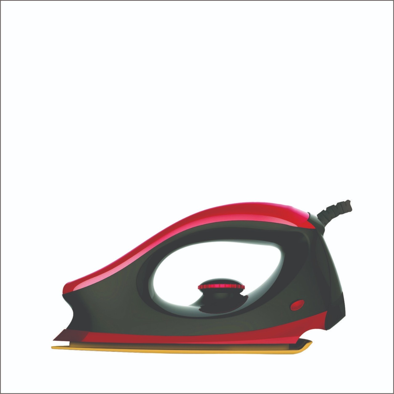 Electric Iron - Aluminum, 750 Watt, 220-240 Volt, Isi Approved | Over Heating Protection, 2 Year Warranty, Master Peking 20