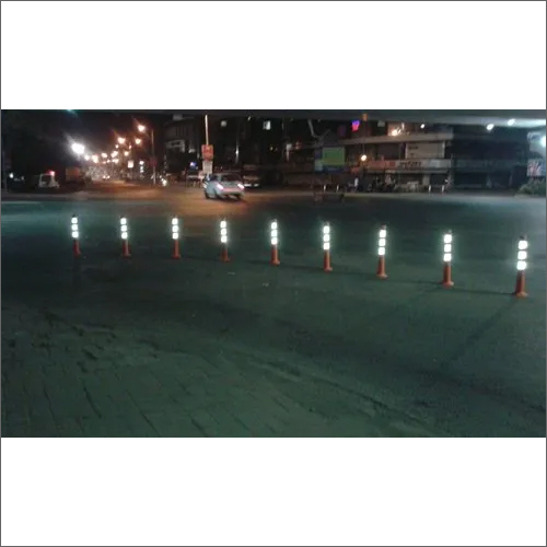Road Safety Spring Post - High-quality Plastic Manual Functionality For Commercial Use