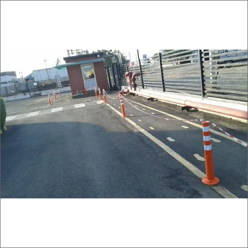 Road Safety Spring Post - High-quality Plastic Manual Functionality For Commercial Use