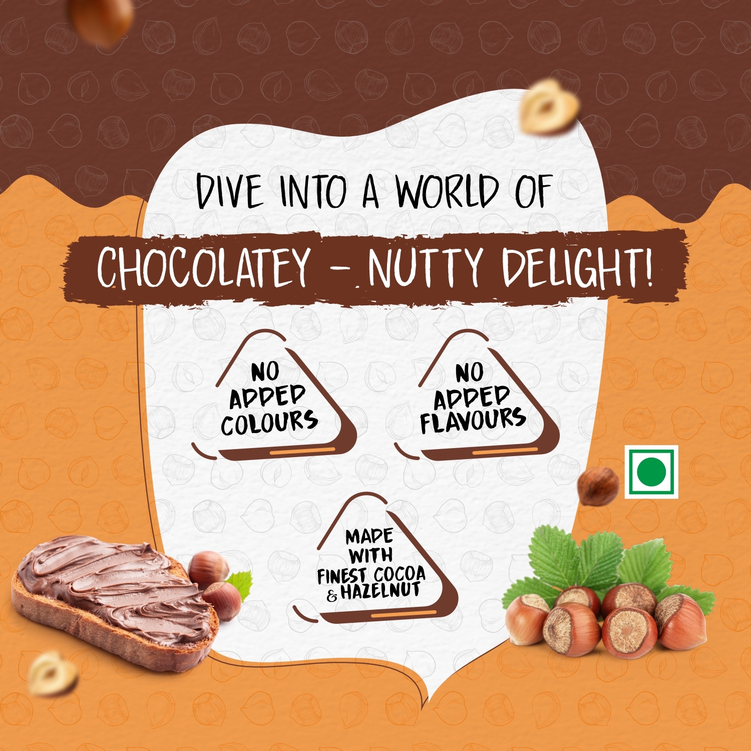 Chocolate Hazelnut Spread - Raw Milk Base, Original Flavor | Ideal For Adults & Children, Packed With Nutrients And Antioxidants