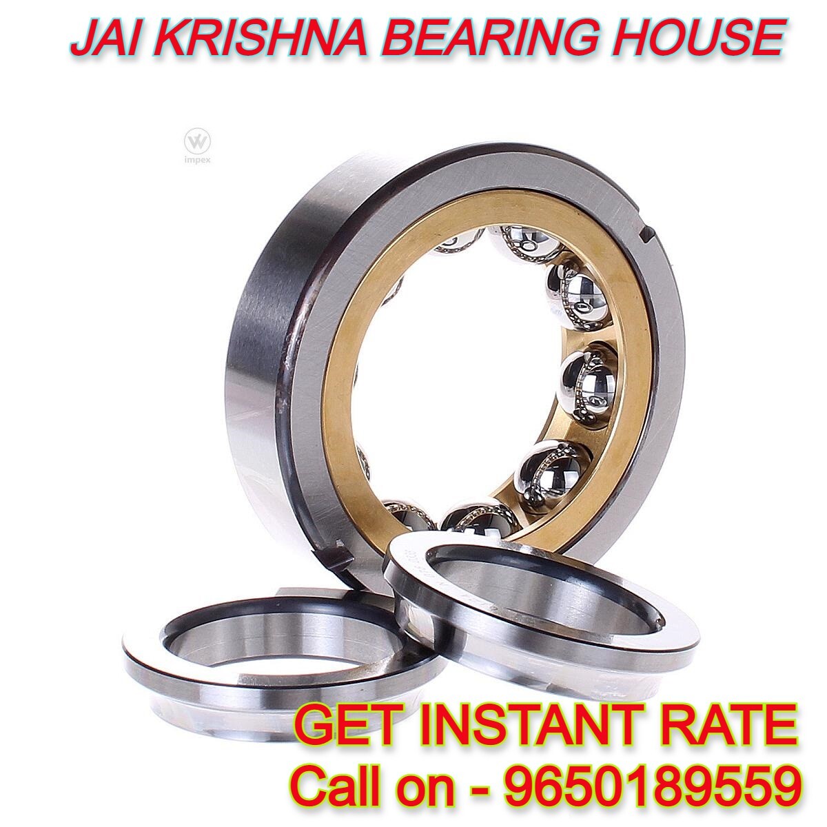 Spherical Roller Bearings Rhp - Stainless Steel, Single Row, Silver | High Temperature Resistance, Durable, Dimensionally Accurate