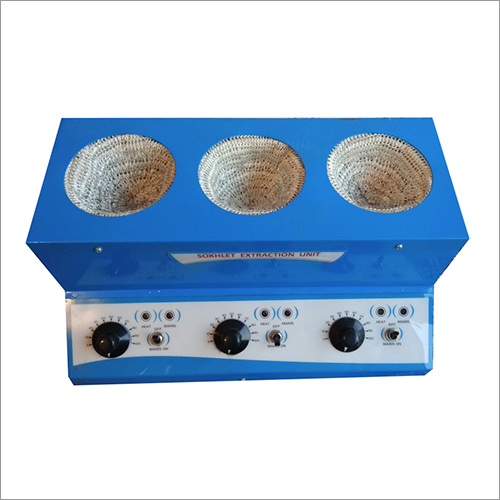 Blue Soxhlet Extraction Unit