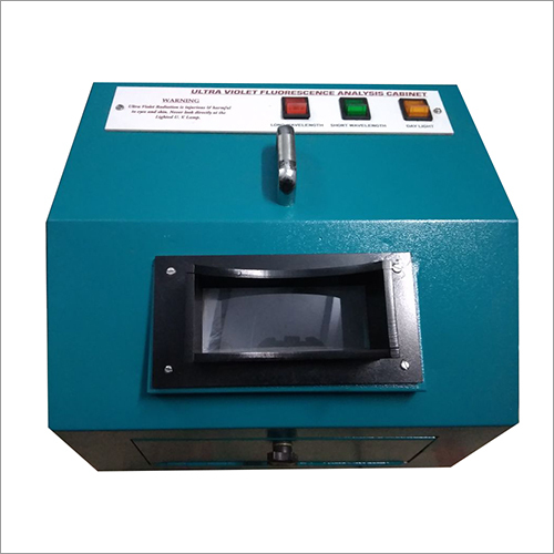Blue Ultra Violet Fluorescence Analysis Cabinet
