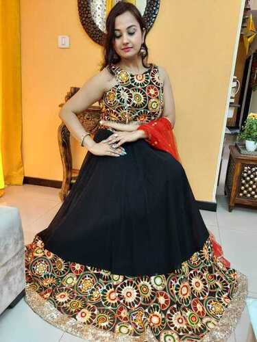 Embroidered Georgette Designer Lehenga