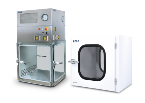 Pass Box - Durable Steel Material | Efficient Transfer for Controlled Environments, Enhanced Hygiene and Containment Features