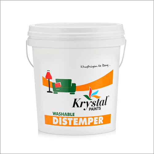 Washable Wall Distemper - Liquid Formulation, 20 Ltr. Size | Smooth Matt Finish, Water-Based, Safe & Long-Lasting Quality
