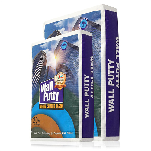 Powder White Cemant Wall Putty