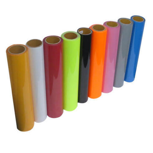 Neon Pu Heat Transfer Vinyl Roll - Vinyl Material, 12 Inches Wide X 10 Meters Long, Multicolor | Perfect For Custom Apparel And Crafts