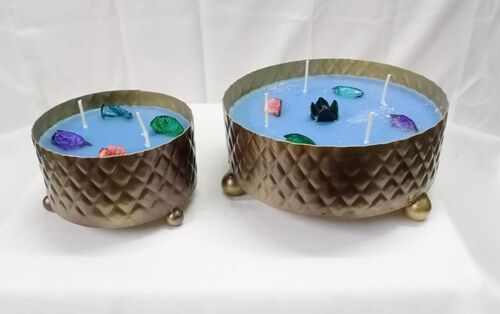 वैक्स कैंडल होल्डर (4x2.5 इंच 6x2.75 इंच)