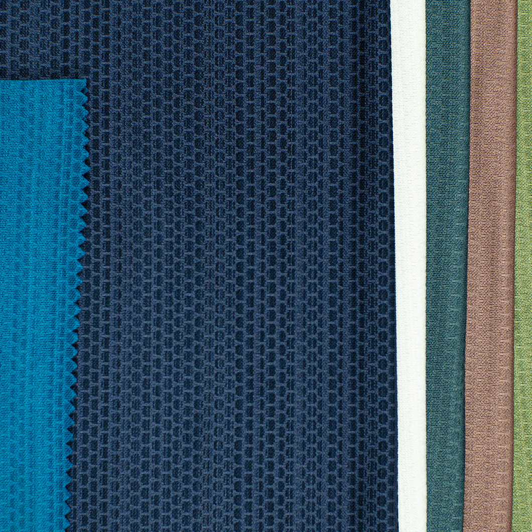 Cool Knit Fabric - Polyester, Stain & Wrinkle Resistant, Washable, Plain Texture | Ideal For Versatile Applications In Fashion And Interior Design