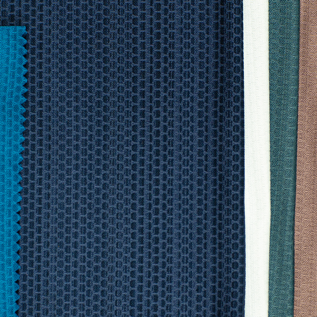 Cool Knit Fabric - Polyester, Stain & Wrinkle Resistant, Washable, Plain Texture | Ideal For Versatile Applications In Fashion And Interior Design