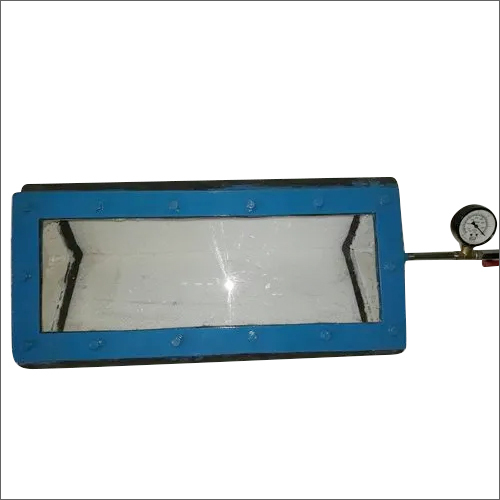 ग्लास के साथ ब्लू कॉर्नर वैक्यूम बॉक्स