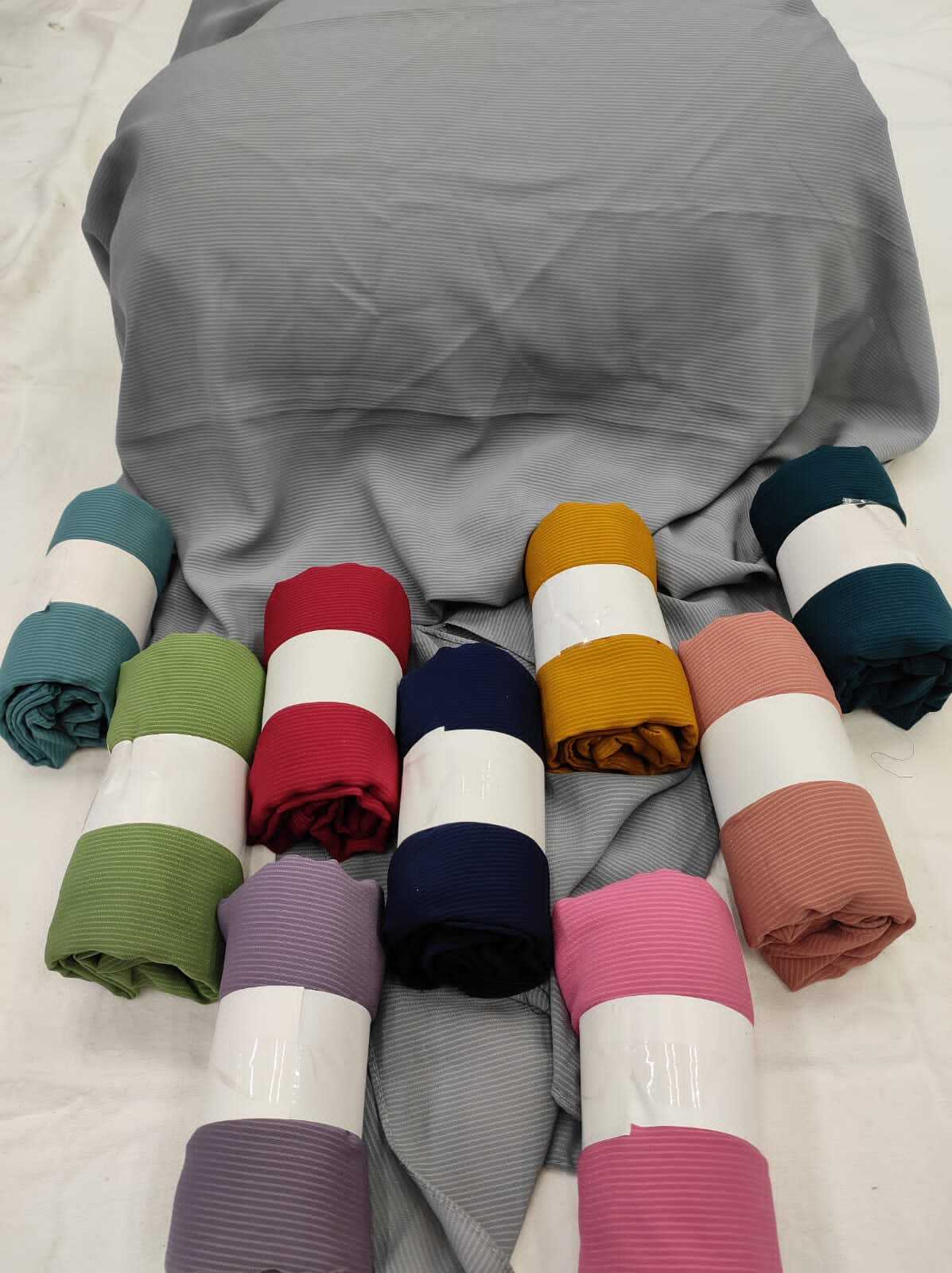 Printed Stoles - Polyester Material, Customized Size | Multicolor Design, Breathable Fabric For All Season Comfort