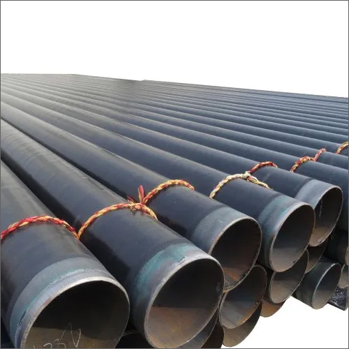 3Lpe Coated Ms Seamless Pipes - Shape: Round