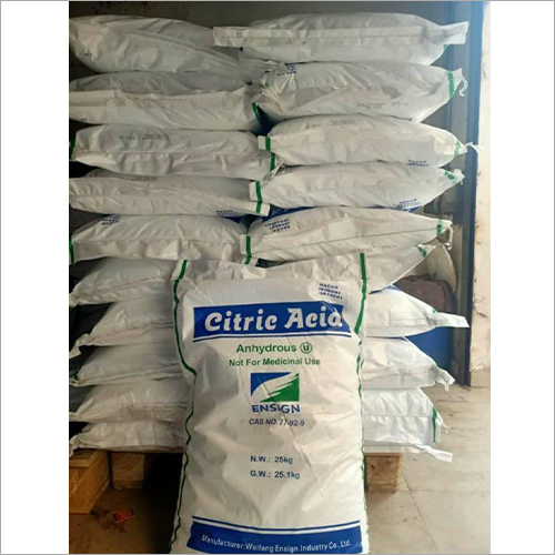 Citric Acid - Industrial Grade, Inorganic Acid for Versatile Industrial Usage | Premium Quality, High Purity