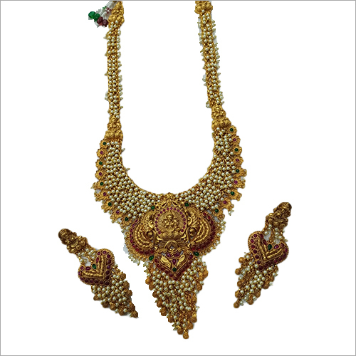 Sj2682 नेकलेस सेट ड्रॉप इयररिंग्स