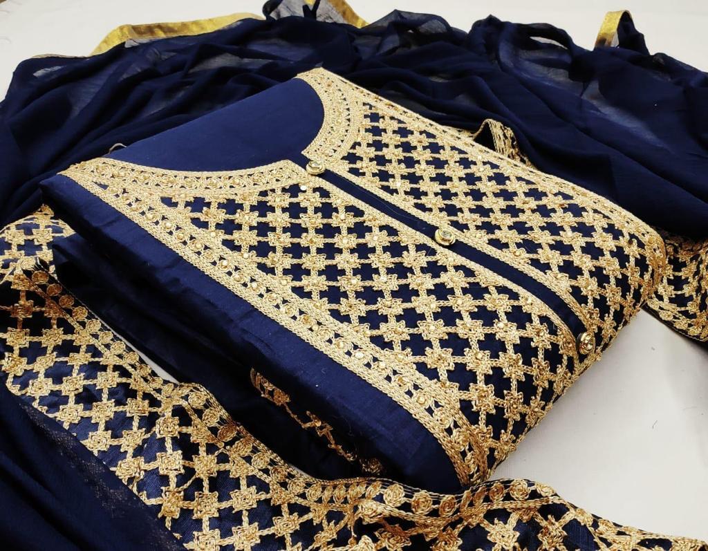 Kurti And Dress Material - Cotton Blend