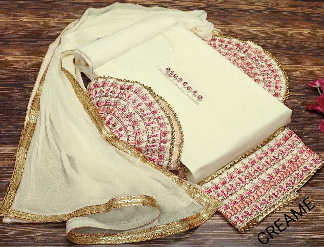 Kurti And Dress Material - Cotton Blend