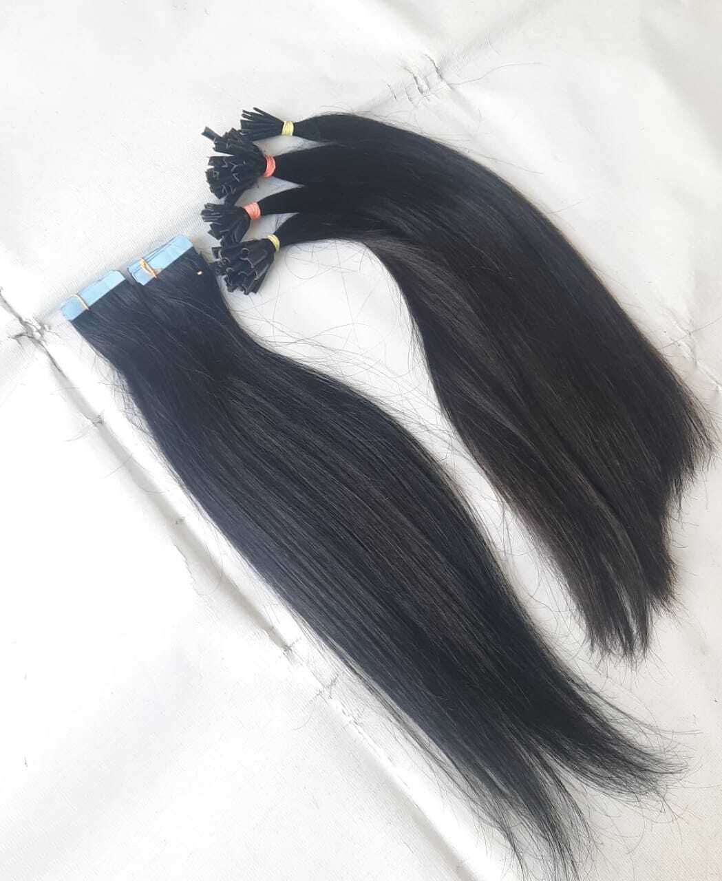 Body Wave Tape Hair Extensions - Color: Natural