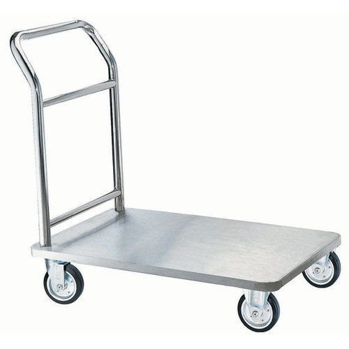 Ss Plateform Trolley - Color: Stainless Steel