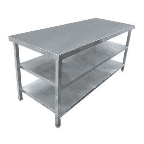 Silver Ss Work Table 2 U/s