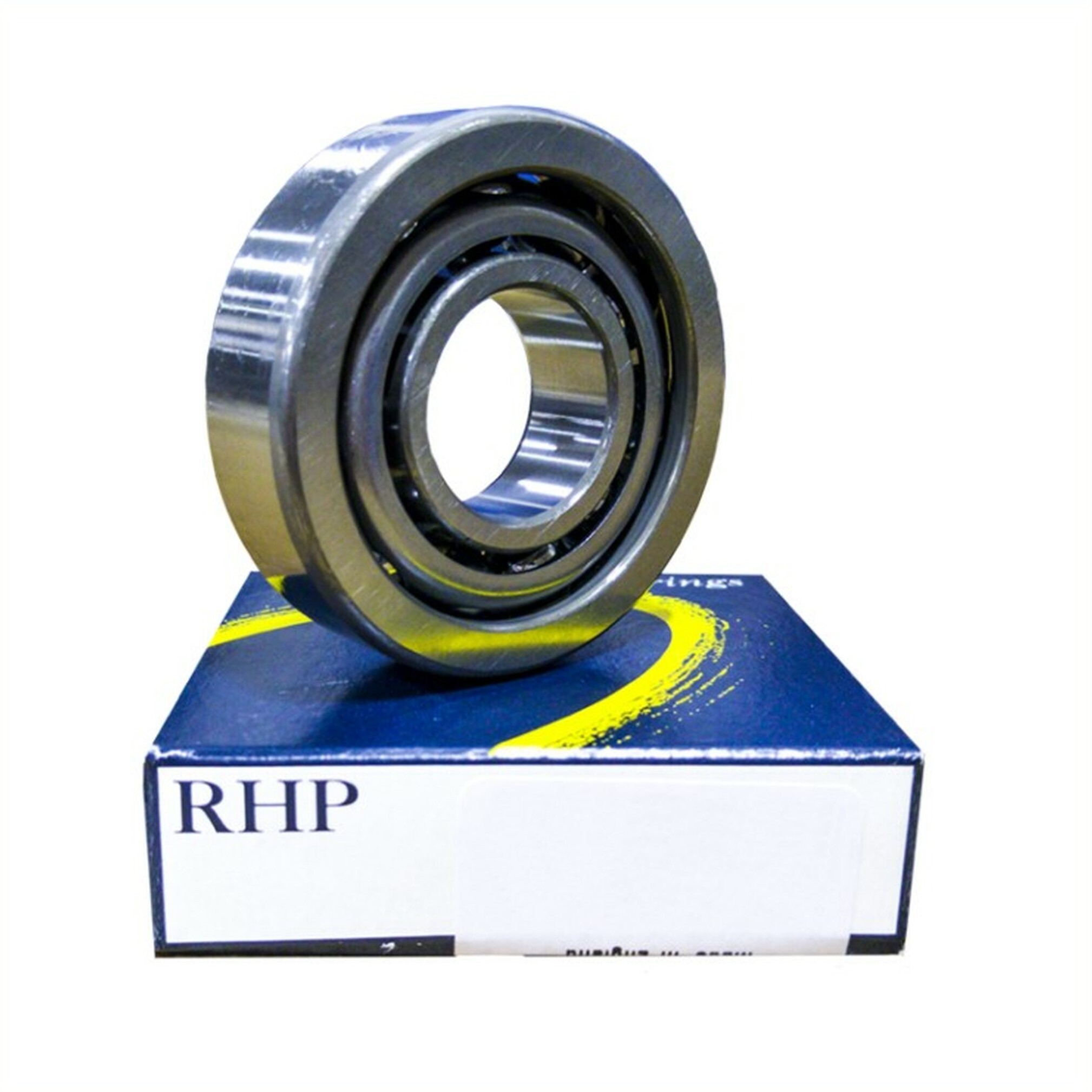 Match Pair Rhp - Stainless Steel, Single Row, Angular Contact Ball Bearings | Oil Lubrication, Ideal For Machinery Use, Silver Color