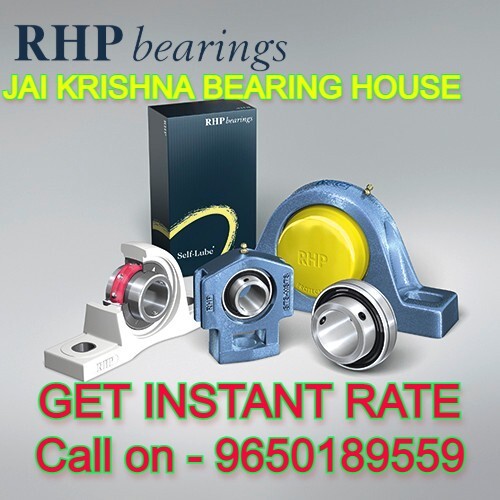 7204 Rhp Ball Bearing - Stainless Steel, Double Row, Grey | Heavy Machinery Use, Superior Quality, Long Life