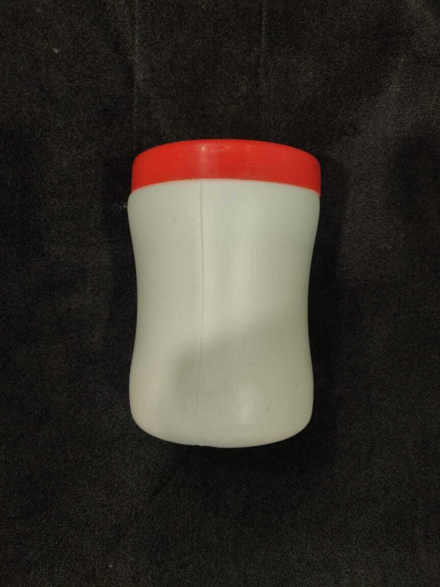Hdpe Container - 200 Milliliter Capacity , Oval Shape In Durable Plastic Material