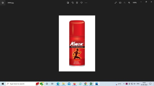 Pain Relief Spray - Age Group: Infants