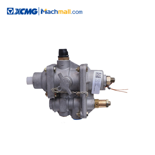 Xcmg Wheel Loader Spare Parts - Stainless Steel, Multifunctional Unloading Valve, Silver Finish | Ideal For Commercial Use, Non-computerized Design