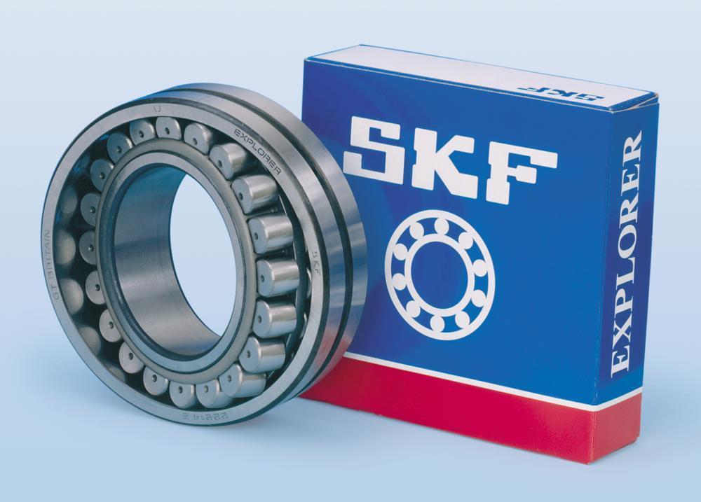 Skf Bearings - Stainless Steel, Double Row, Silver | Ball Bearing For Machinery Use, High Durability And Longevity