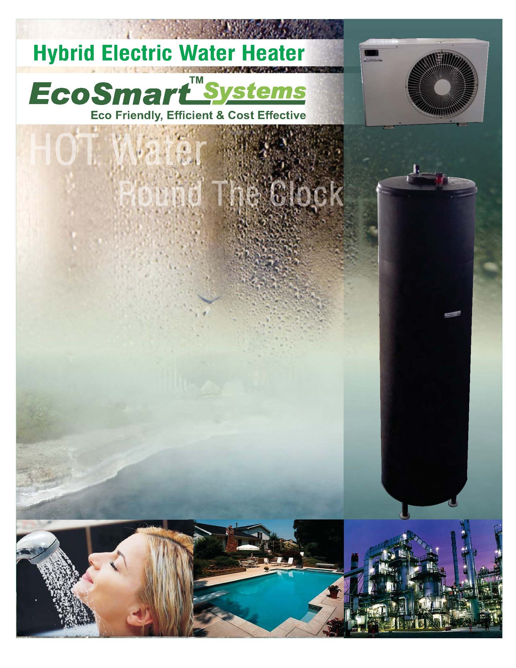 Industrial Heat Pump - Color: White And Black