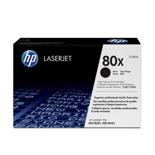 Hp 80X हाई यील्ड ब्लैक ओरिजिनल लेजरजेट टोनर कार्ट्रिज में उपयोग के लिए: प्रिंटर