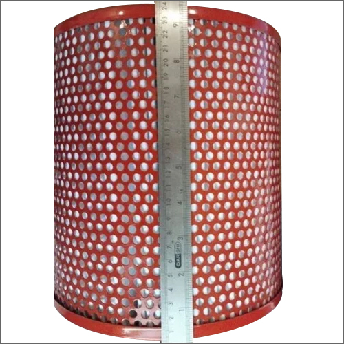 Non Woven Industrial Ahu Air Filter - Color: Red